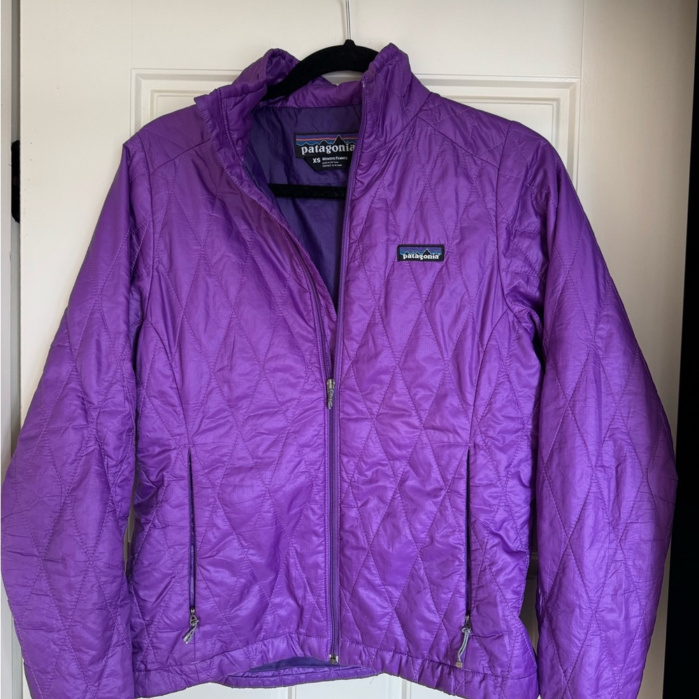 Patagonia Purple Quilted Jacket